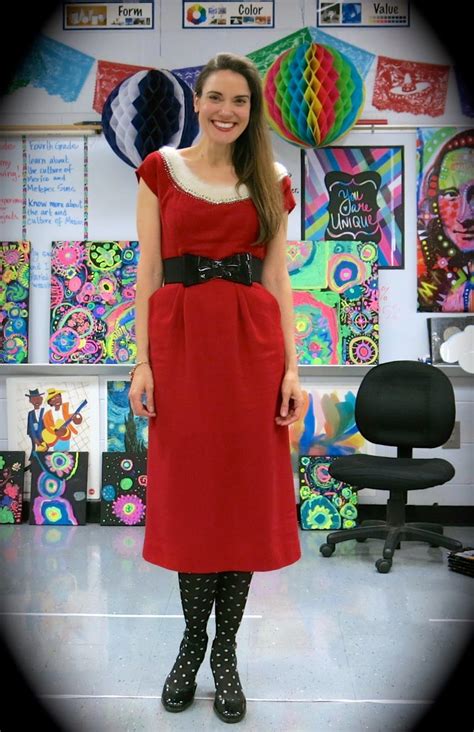 Christmas Dress Teacher Wear Summer Dresses Cassie Stephens