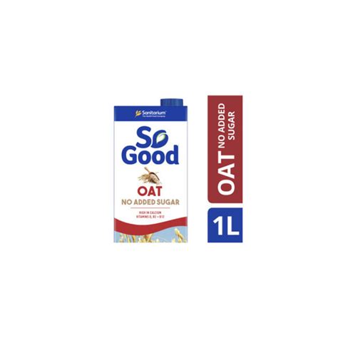 So Good Oat Milk No Added Sugar By Sanitarium Ratings And Reviews Buy Vegan