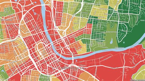 The Safest And Most Dangerous Places In Historic Edgefield Nashville Tn Crime Maps And