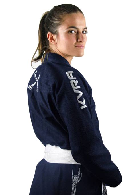 Kimono Jiu Jitsu Kvra Soul Azul Marinho Jiu Jitsu Feminino Jiu Jitsu