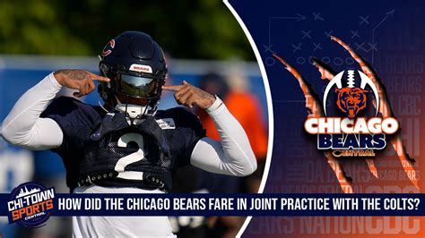 How Did The Chicago Bears Fare In Joint Practice With The Colts Youtube