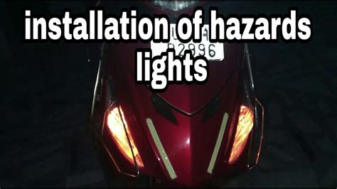 How To Install Hazards Lights Parking Lights In Maestro Edge Activa