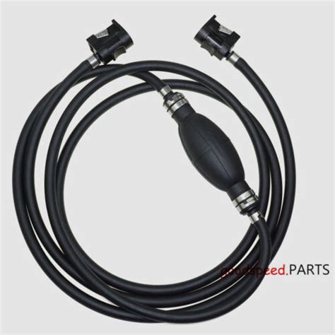 6mm Fuel Line Assy With Primer Bulb Connectors Ebay