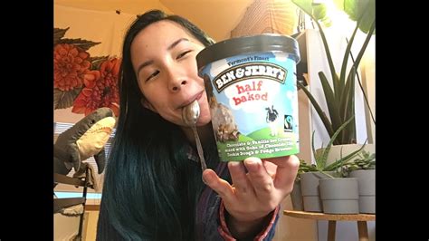 Ellen Eats Ben And Jerry S Half Baked Ice Cream Youtube