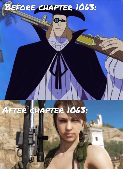 Blackbeard's sniper after 1063 : r/OnePiece