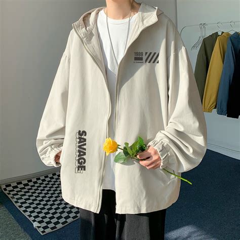 Áo khoác dù nam nữ unisex 2 màu trắng đen 1989 cực hot trend mẫu mới
