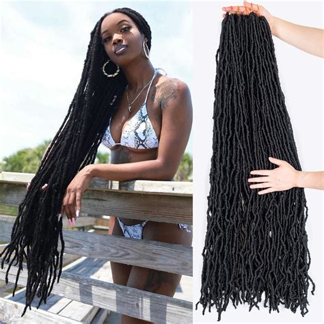 Buy Inch New Soft Locs Crochet Hair Faux Locs Crochet Braids Hair