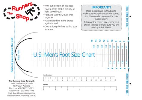 Shoe Size Guide Mens Yoiki Guide