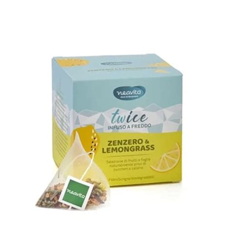 Neavita Infuso A Freddo Twice Zenzero E Lemongrass Filtroscrigno