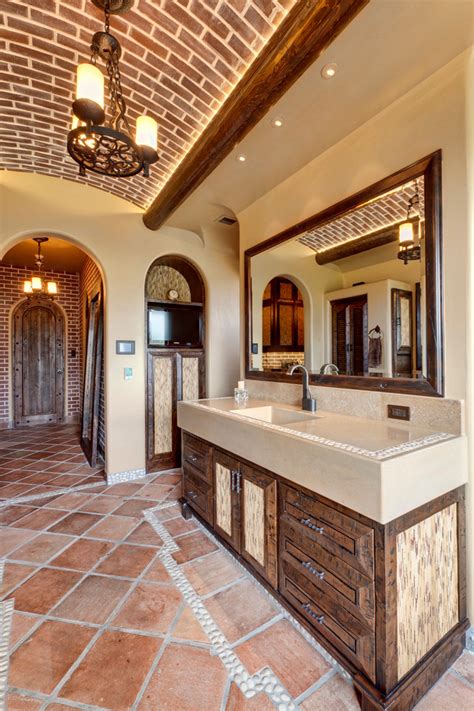 Spanish Delight Mediterranean Bathroom Other By Professional