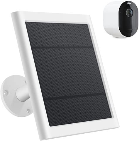 Amazon Pack Solar Panel Camera Charger Fit For Simplisafe