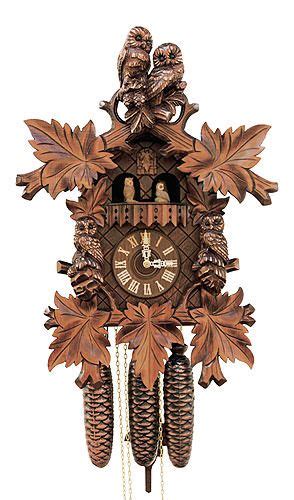 Cuckoo Clock 8 Day Movement Carved Style 50cm By Rombach And Haas