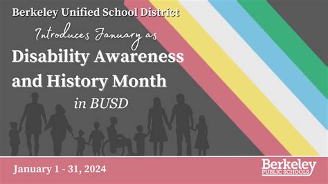 Disability Awareness And History Month Berkeley Unified School District