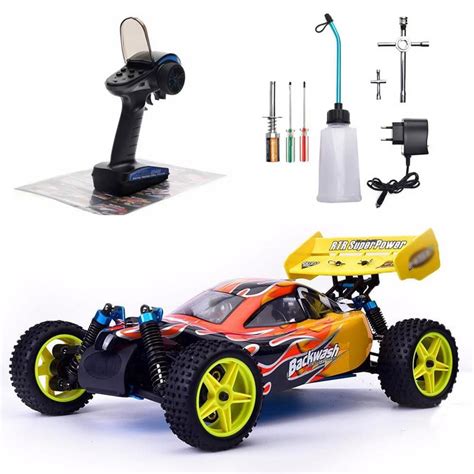 Buy 1 10 Nitro Rc Car For Adult 75cc Oil Powered Two Speed Rc Crawler Truck 4wd Off Road Buggy