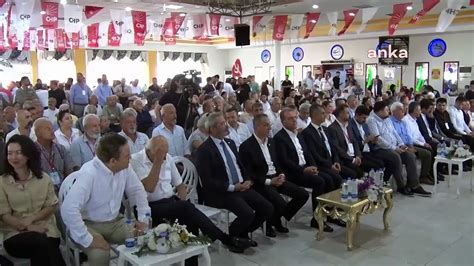 CHP Tarsus İlçe Kongresi ne Katılan Vahap Seçer Tarsus u ve Mersin