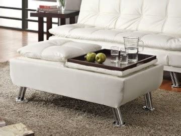 Ottoman with Reversible Tray Tops » Petagadget