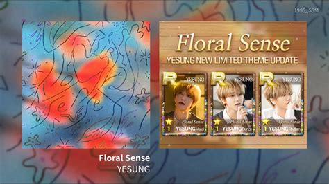 SuperStarSMTOWN FreeCouponCode YESUNG 예성 Floral Sense Feat WINTER