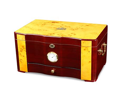 High Quality Handmade Luxury Humidor Classic Design Cigar Cases Spanish