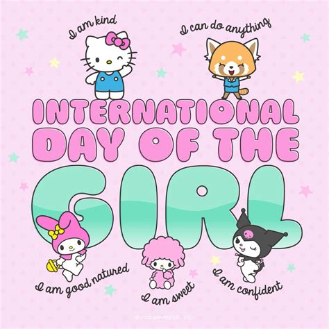 Sanrio On Twitter Happy InternationalDayoftheGirl Tag A Bestie To