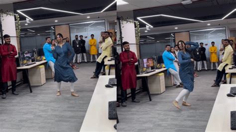 Woman Does Khalasi Dance Trend In Office Internet Not Happy With Dead