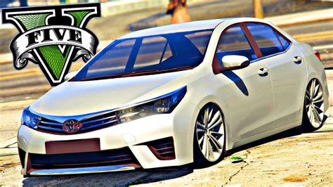 FUGA DA POLICIA DE COROLLA 2015 GRAND THEFT AUTO V GTA V MODS YouTube