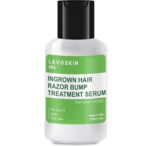 Lavo Tea Tree Gel W Salicylic Acid Best Ingrown Hair Treatment