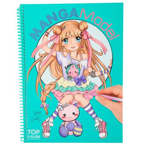Manga Model Colouring Book: Amazon.co.uk: Toys & Games
