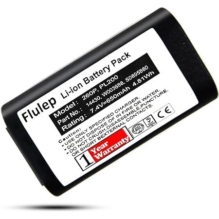 Amazon Flujoy Replacement Battery For DYMO LabelManager PnP 280