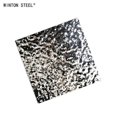 Mirror Water Ripple Stainless Steel Sheet Winton Steel