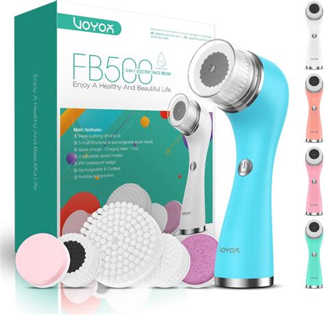 Voyor Facial Cleansing Brush Rechargeable Electric Face Cleanser Brush