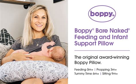 Amazon Boppy Nursing Pillow Bare Naked Breastfeeding And Bottle