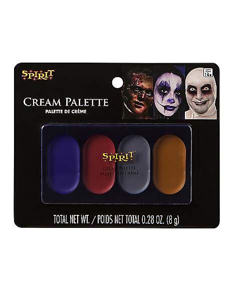 4 Color Cream Makeup Palette - Spirithalloween.com