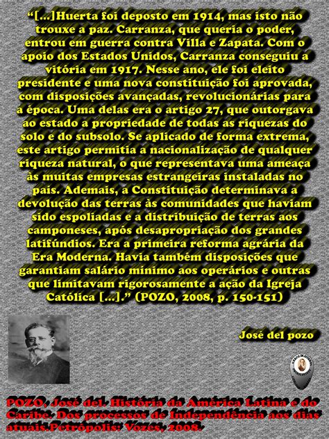 História da América Latina e do Caribe Dos processos de Independência aos dias atuais citação