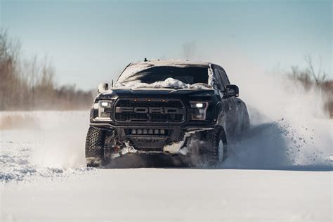 Ford Raptor Snow Day — Jeremy Cliff Automotive Photography