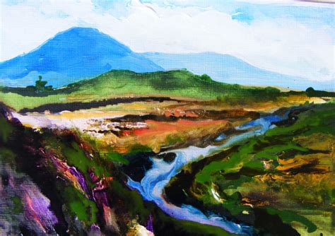 Bog Cotton Painting Lavelle Art Gallery