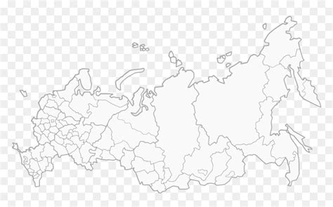 Russia Map Png Populated Areas In Russia Transparent Png Vhv