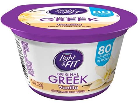 Dannon Light And Fit Greek Yogurt Nutrition Label Vanilla Shelly Lighting