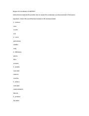 Lección 2 Repaso Leccin 2 Repaso Repaso de vocabulario Complete this