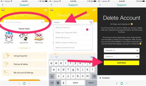 How To Delete Your Snapchat Account