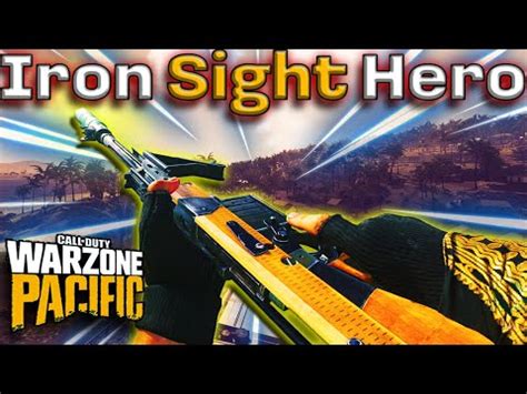 Call Of Duty Warzone The Pacific Live Gameplay Iron Sight Hero YouTube