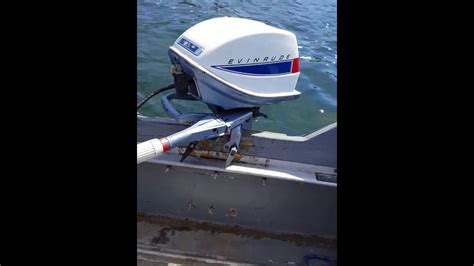 1968 Evinrude Fisherman 6hp Outboard Motor YouTube