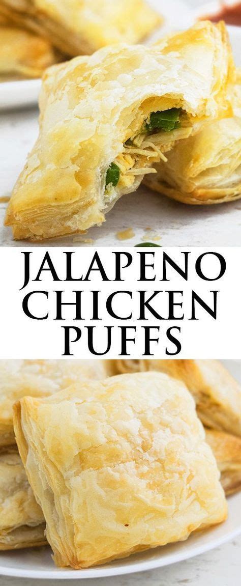 This Quick And Easy Jalapeno Chicken Puffs Recipe Is Made With A Few