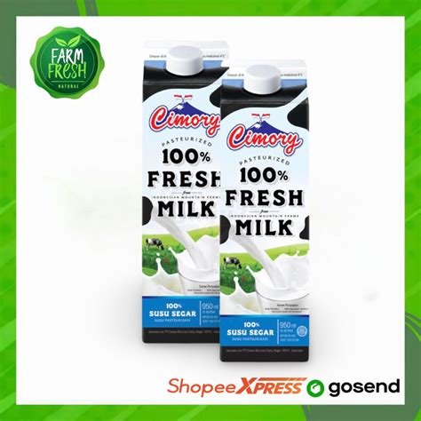 Jual Susu Fresh Milk Uht Cimory 1l Shopee Indonesia