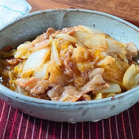 白菜の大量消費におすすめ！白菜と豚肉のうま煮レシピ By 川久景子さん レシピブログ 料理ブログのレシピ満載！