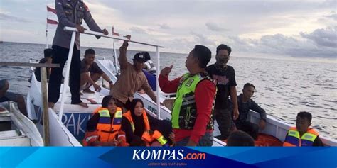 Proses Pencarian Korban Tenggelamnya Km Ladang Pertiwi Di Selat Makassar