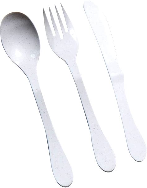 Amazon KNORK Eco 24 Piece Fork Knife Spoon Plant Based