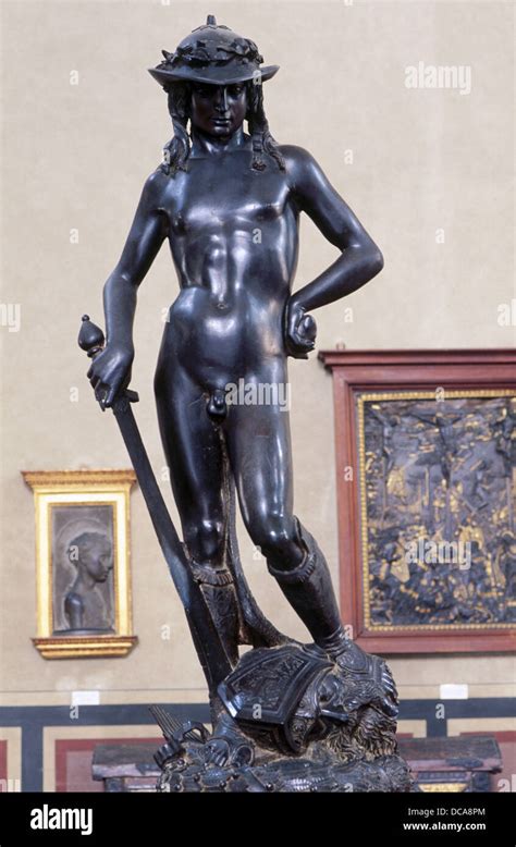 Bronze statue of david donatello hi-res stock photography and images - Alamy