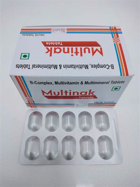 complex multivitamin multimineral tablets  box multivitamin