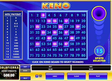 Play Keno Online And On The Go | Real Money Specialty Games