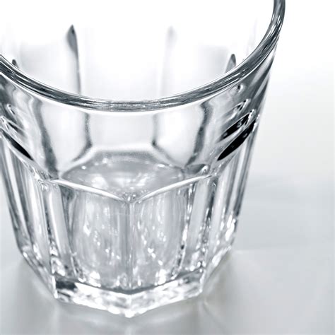 POKAL Glass, clear glass, Height: 4" Package quantity: 6 pack - IKEA 